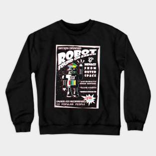 Robot found on Earth Crewneck Sweatshirt